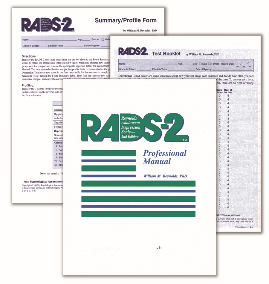 Reynolds Adolescent Depression Scale-Second Edition (RADS-2)